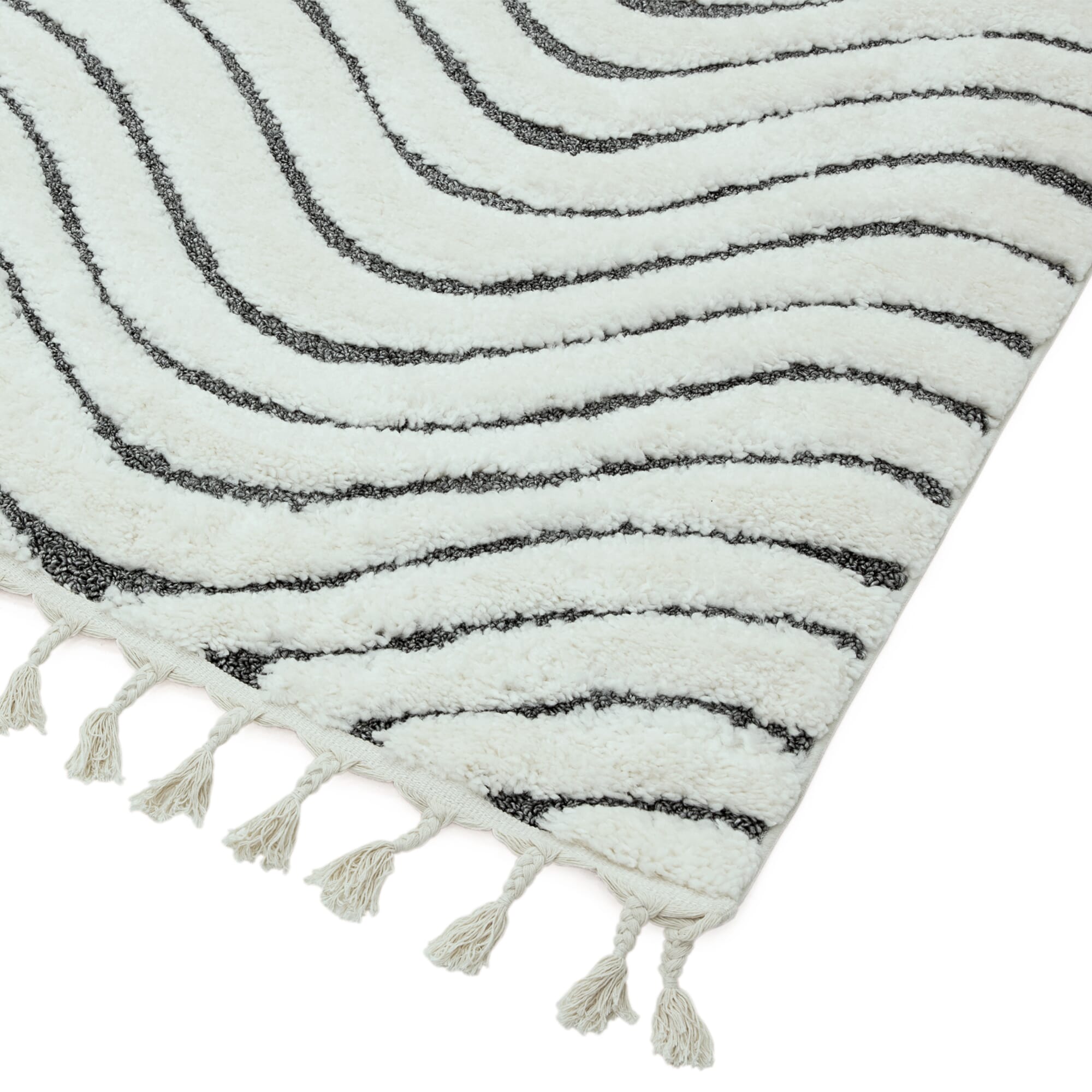 Alfombra marroquí Ariana Ripple Shaggy AR10