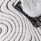 Alfombra marroquí Ariana Ripple Shaggy AR10
