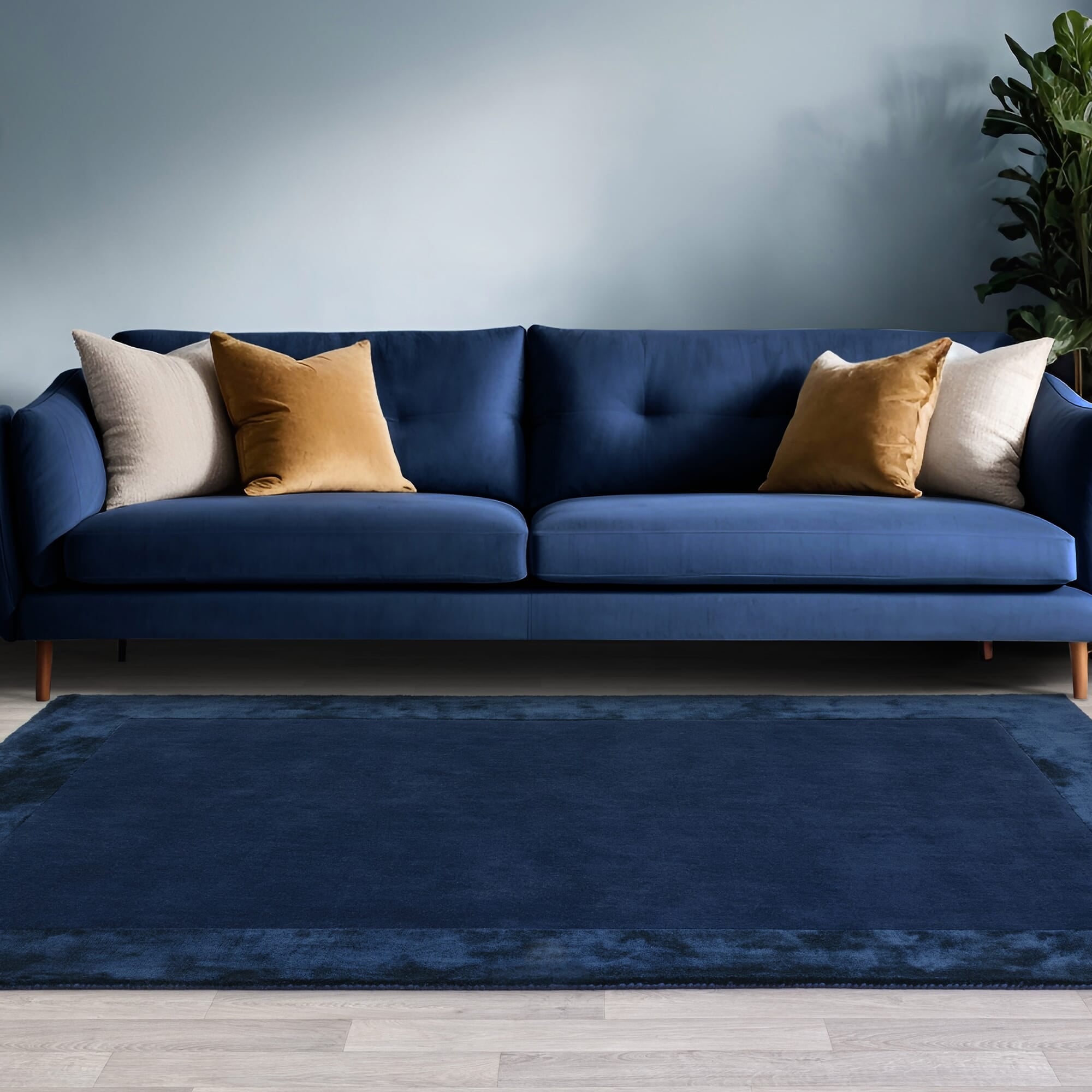 Ascot Navy Rug