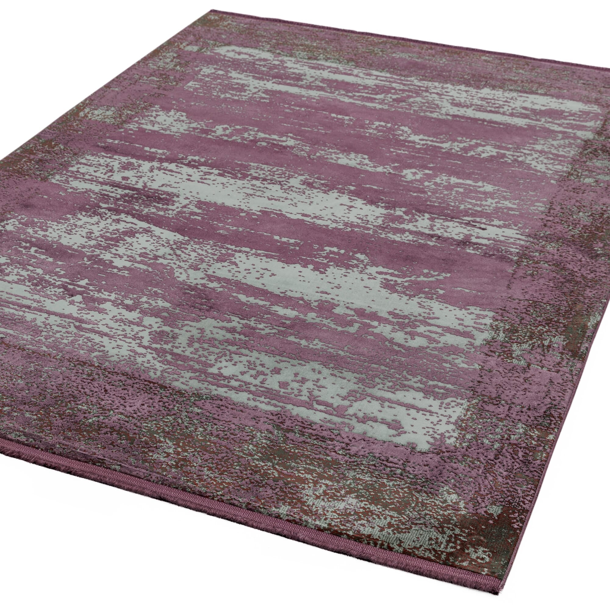 Alfombra Athera AT04 Burdeos con Borde