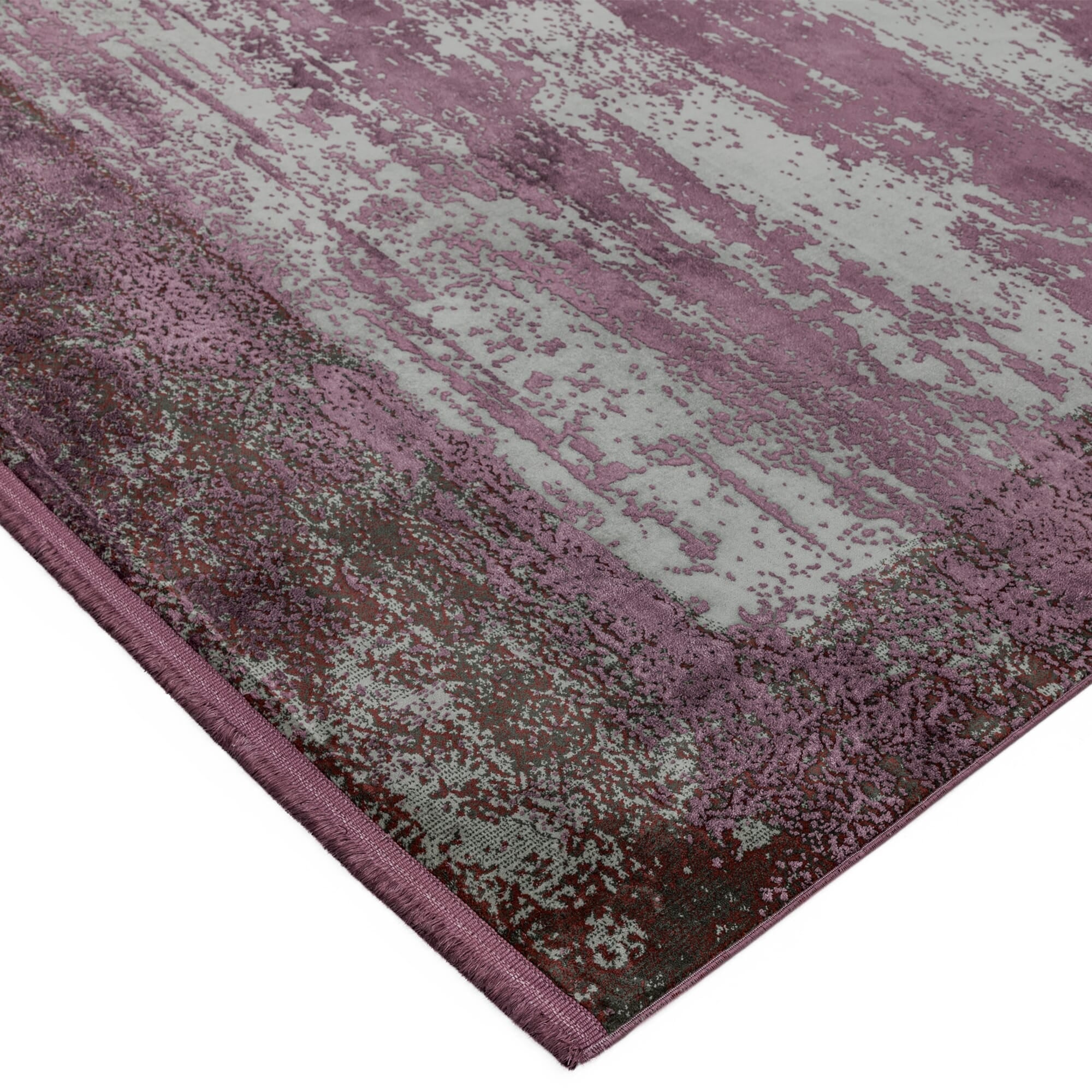 Alfombra Athera AT04 Burdeos con Borde
