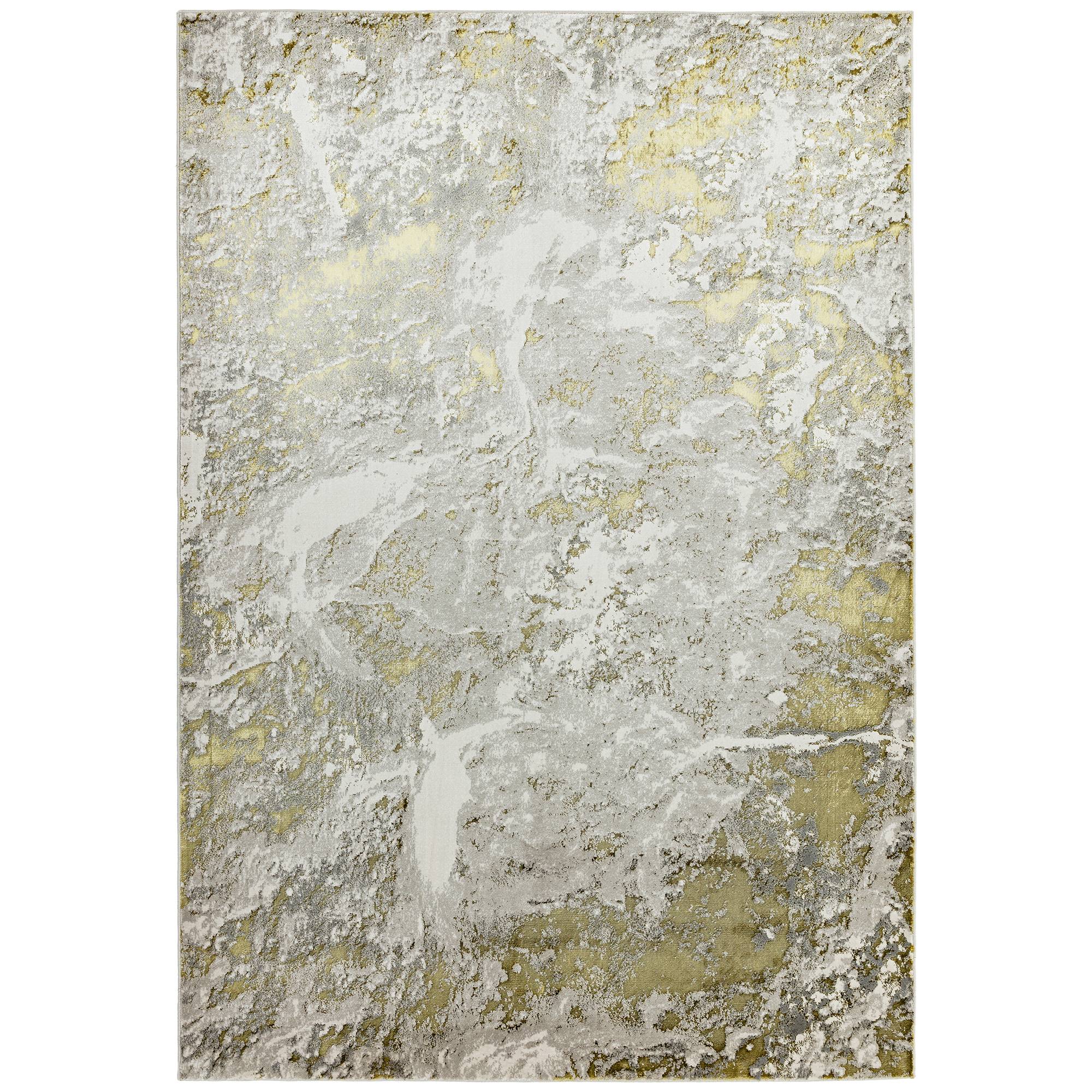 Aurora Lustre Metallic Gold Rug AU06