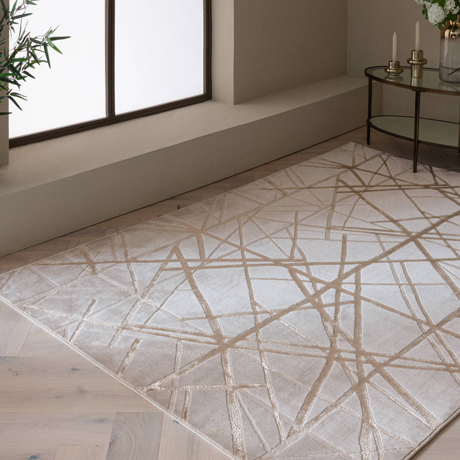 Aurora Mica Metallic Rug AU13