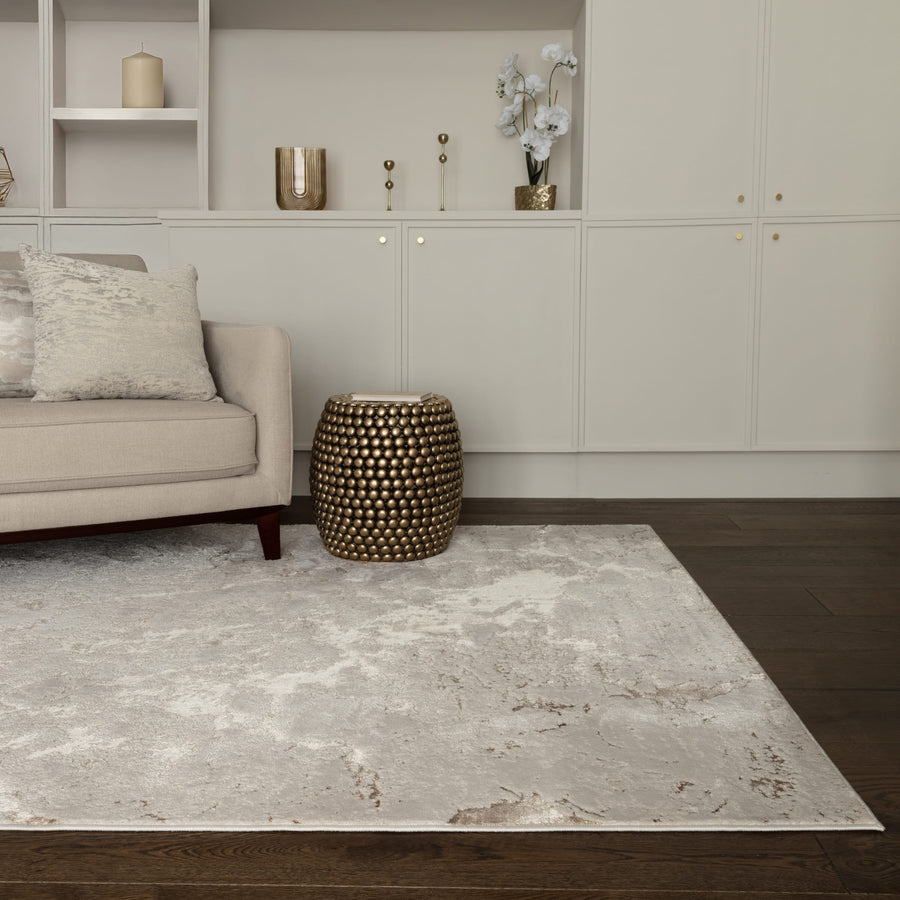 Aurora Strata Metallic Rug AU16
