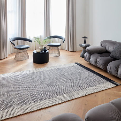 Avalon Monochrom Teppich