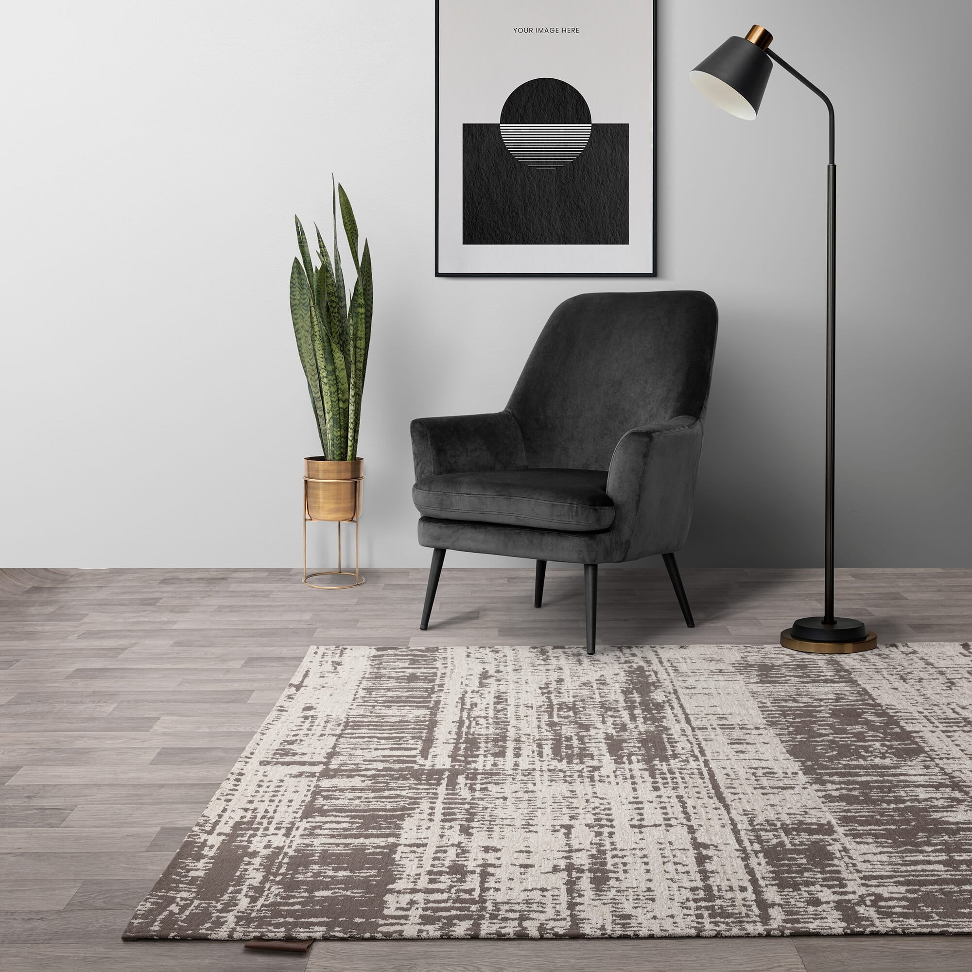Beau White Rug
