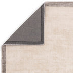 Blade Border Putty / Silver Rug