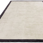 Alfombra Blade Border Putty / Carbón