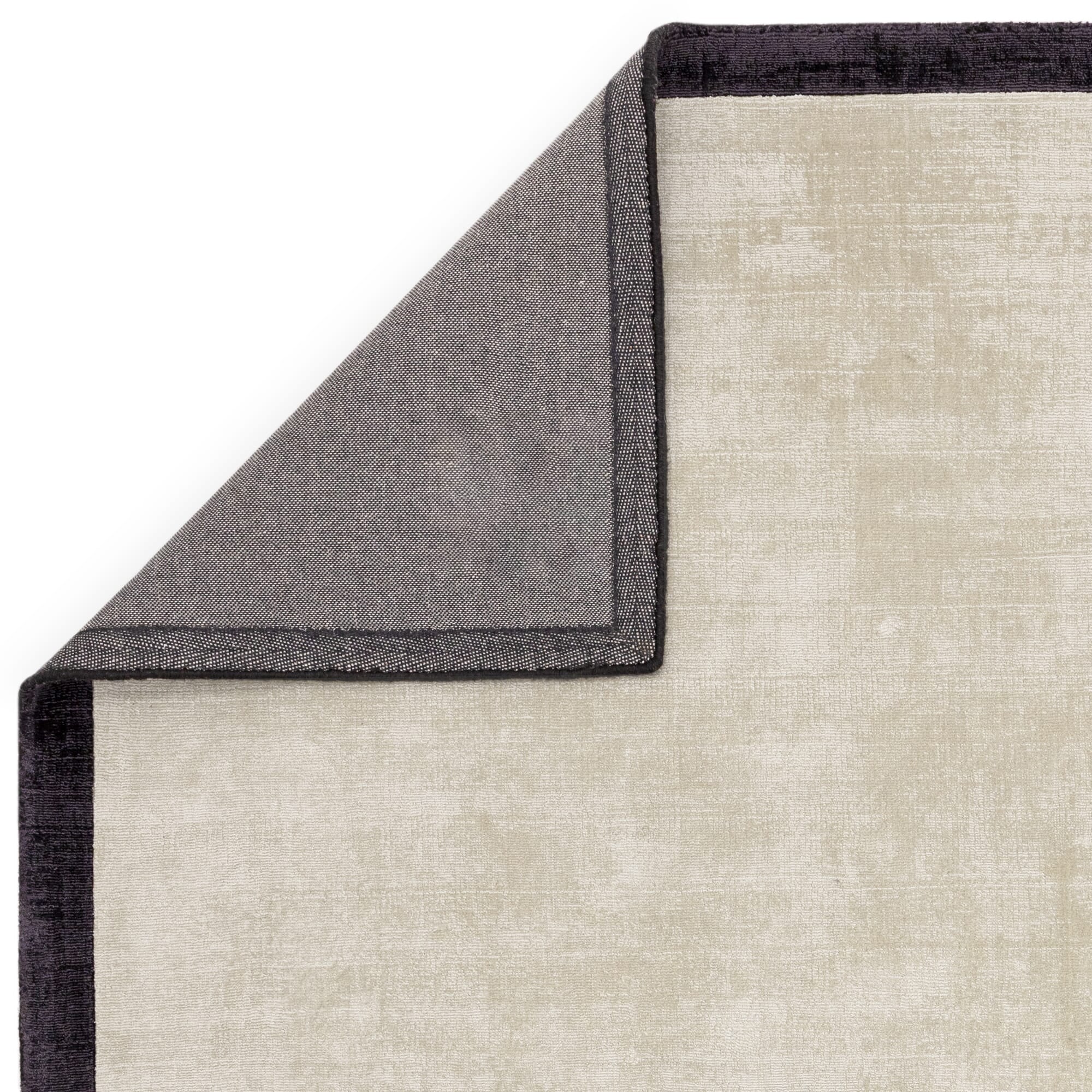 Alfombra Blade Border Putty / Carbón