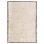 Blade Border Putty / Silver Rug