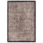Blade Border Charcoal / Moleskin Rug