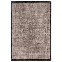 Blade Border Charcoal / Moleskin Rug