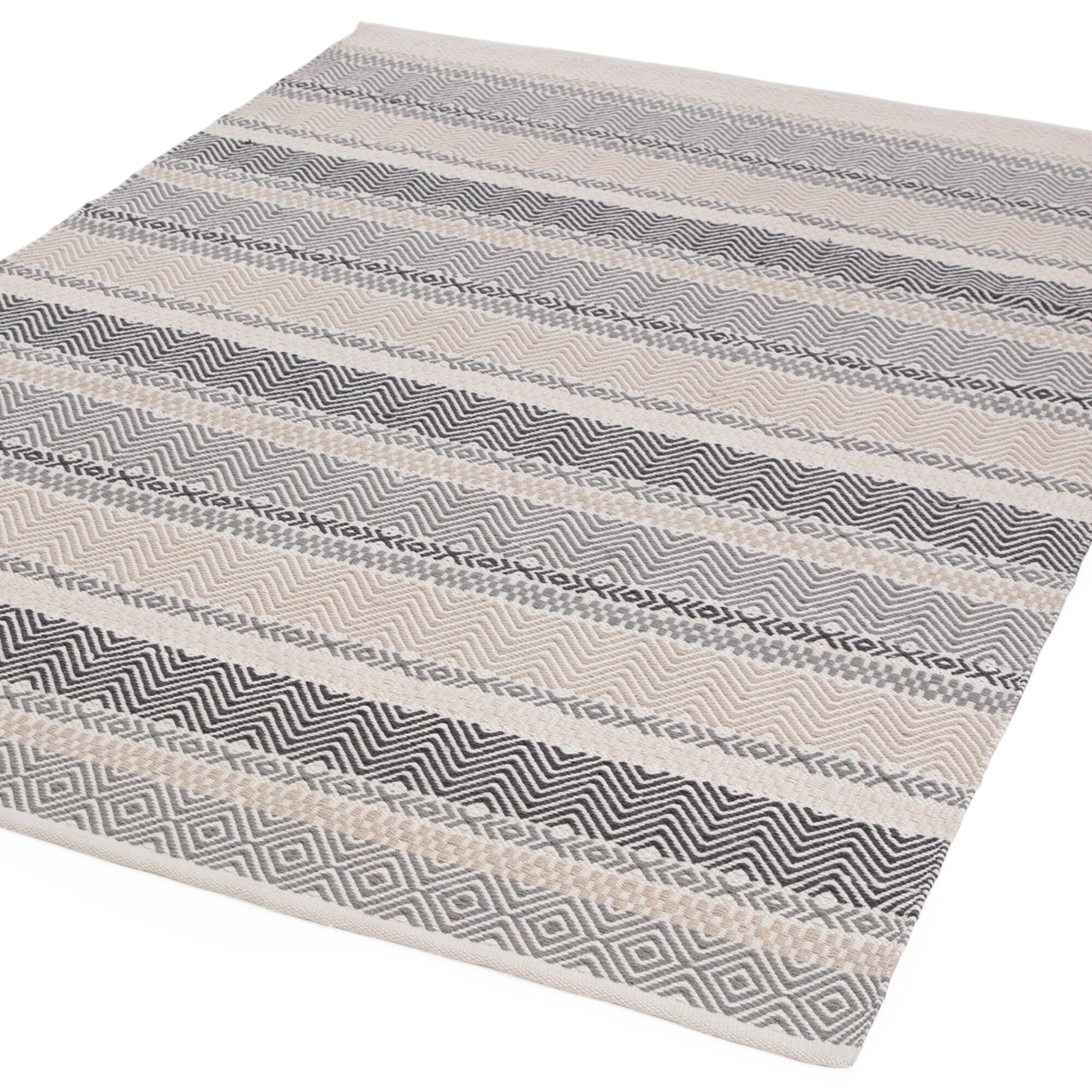 Alfombra Boardwalk Gris Multicolor