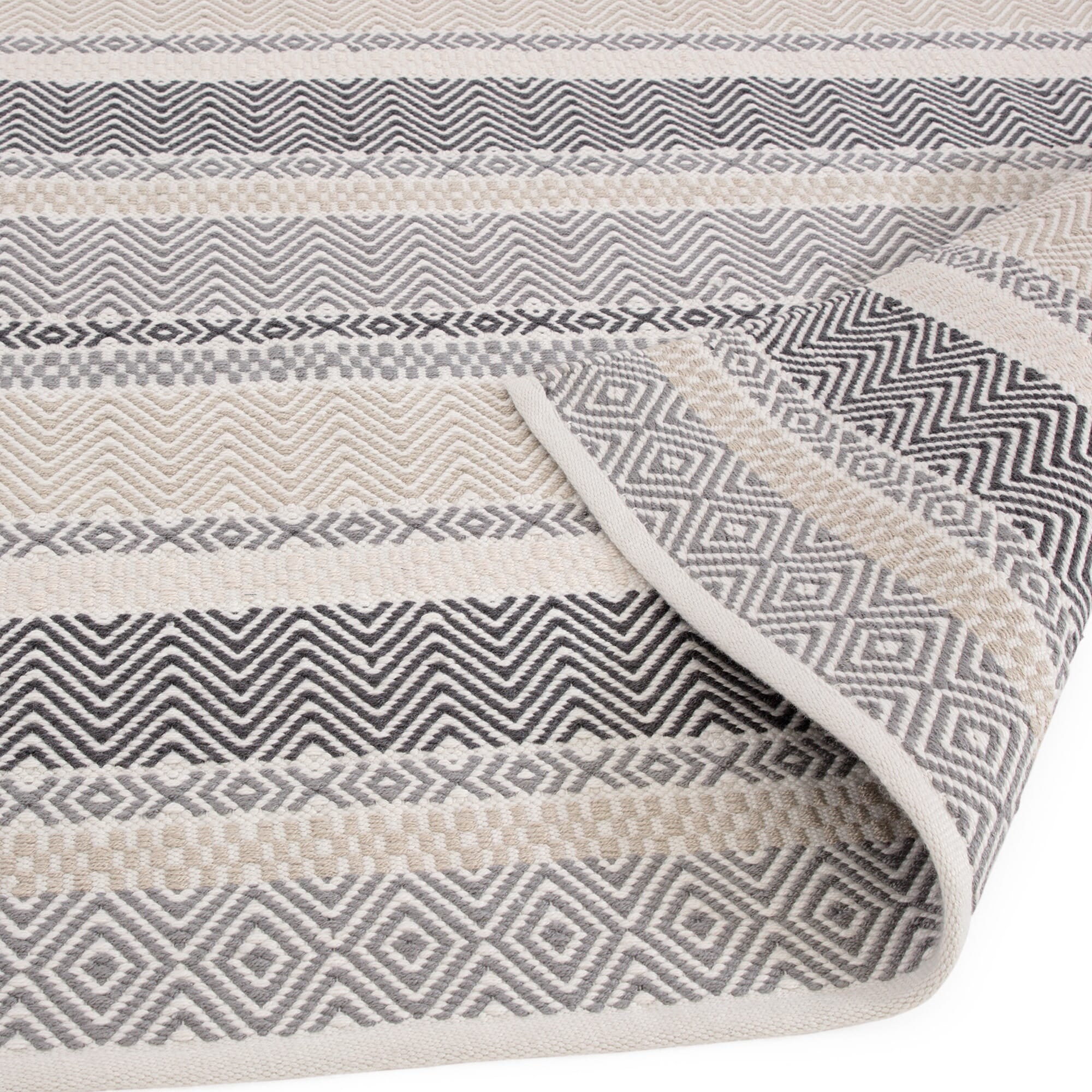 Alfombra Boardwalk Gris Multicolor