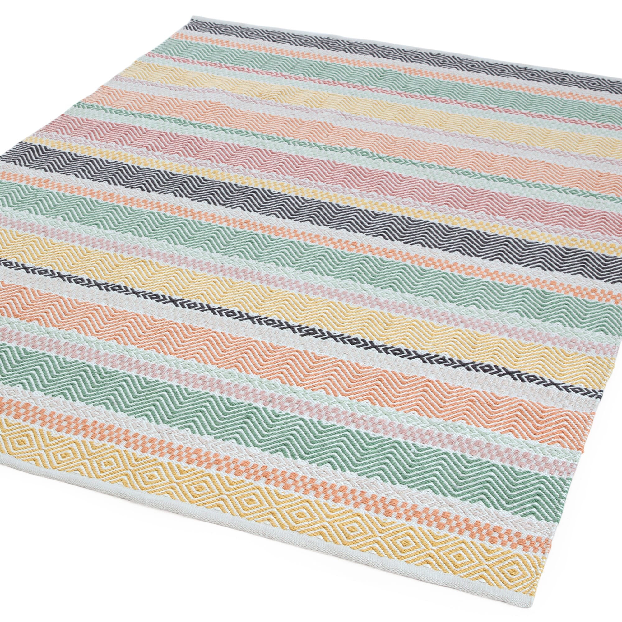 Alfombra Boardwalk Pastel Multicolor