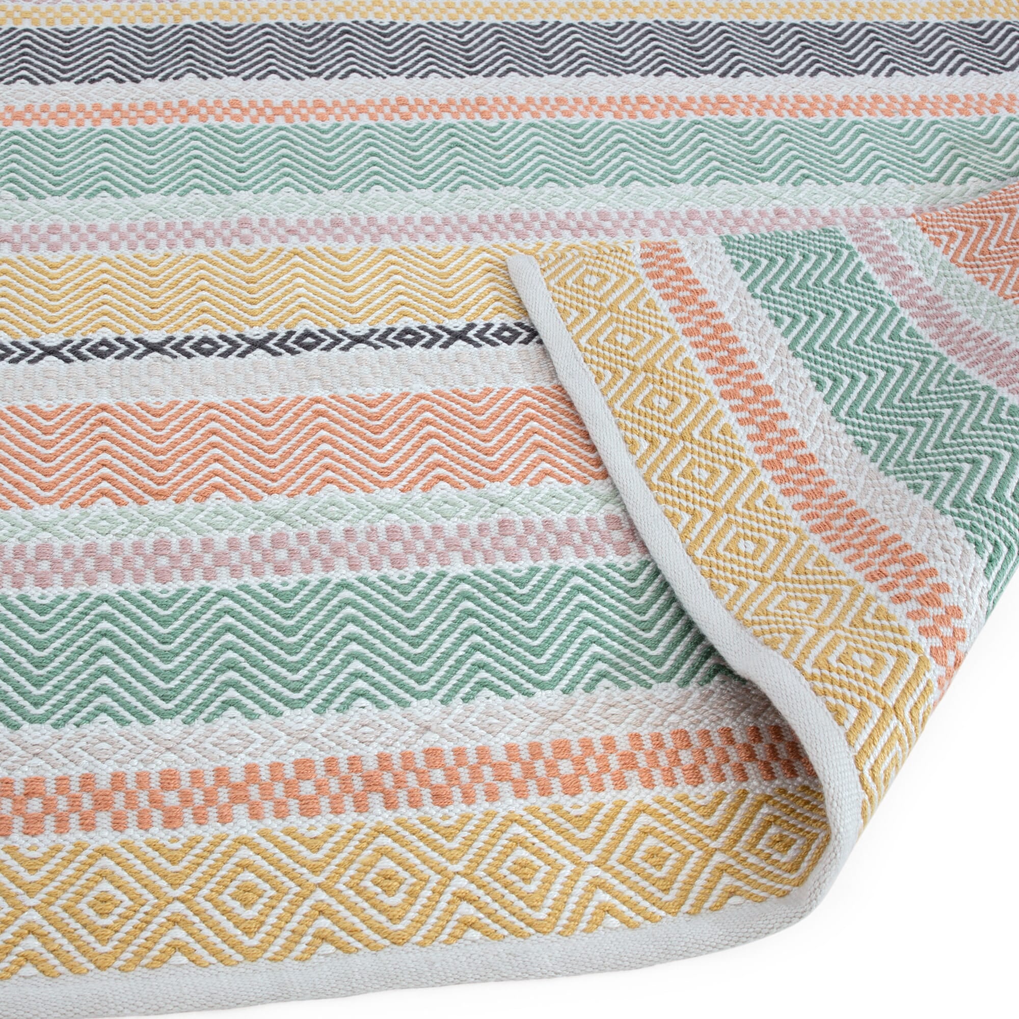 Alfombra Boardwalk Pastel Multicolor