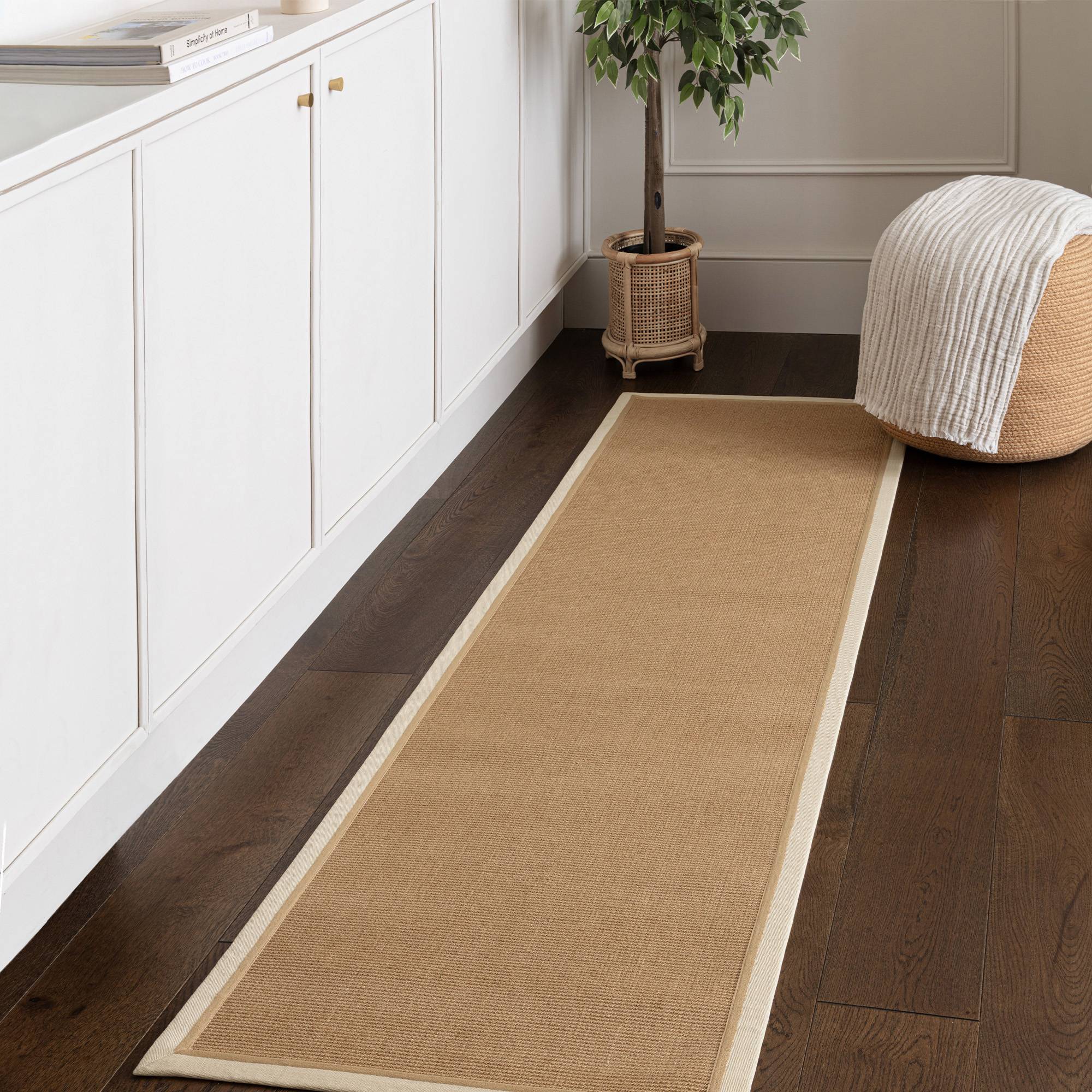 Bordo Boucle Cream Linen Rug