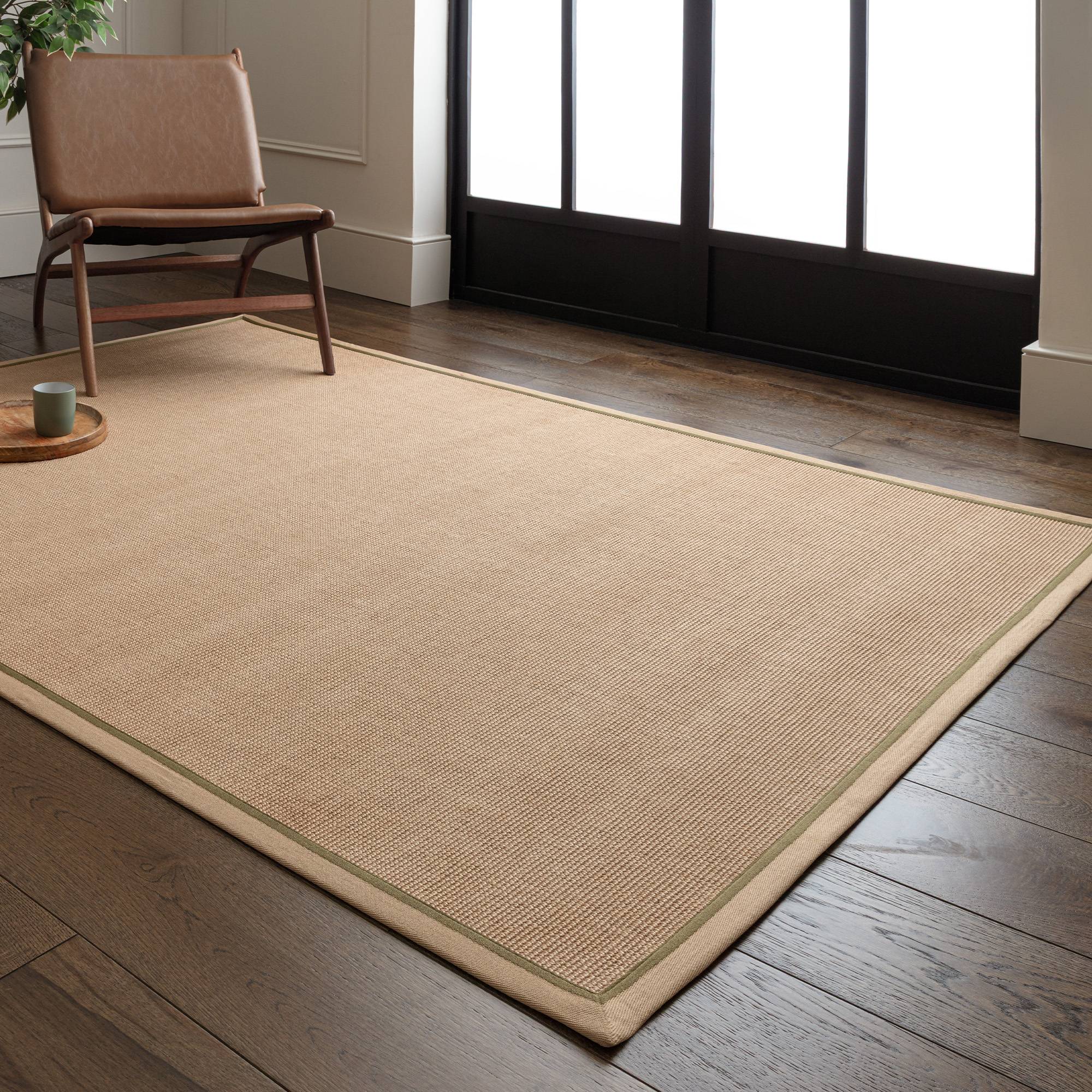 Alfombra Bordo Boucle Linen Sage