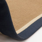 Alfombra Bordo Boucle Navy Cream