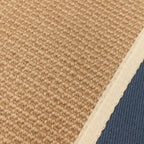Alfombra Bordo Boucle Navy Cream