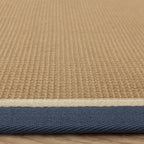 Alfombra Bordo Boucle Navy Cream