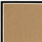 Alfombra Bordo Herringbone Charcoal Cream