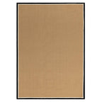 Alfombra Bordo Herringbone Charcoal Cream