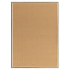 Alfombra Bordo Herringbone Khaki Cream