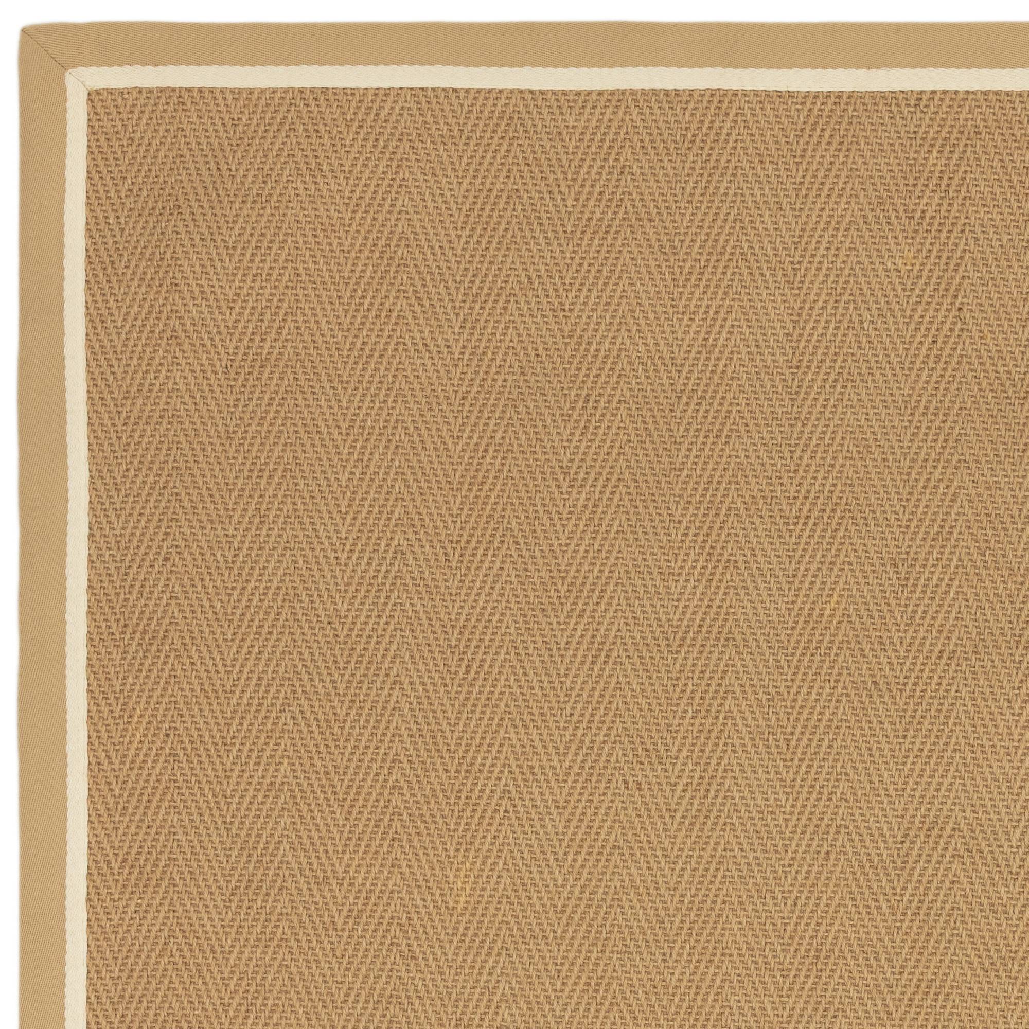 Alfombra Bordo Herringbone Linen Cream