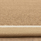 Alfombra Bordo Herringbone Linen Cream