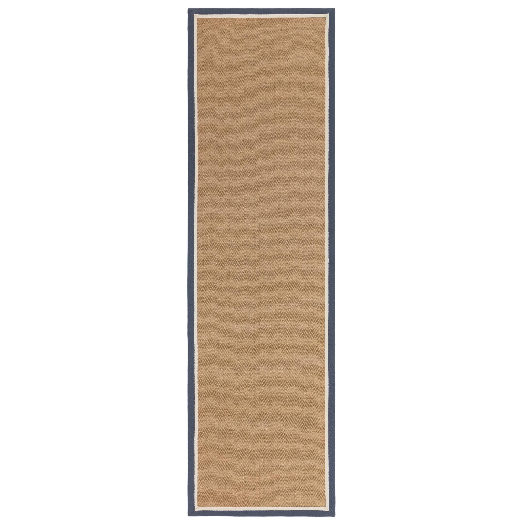 Bordo Herringbone Slate Cream Rug