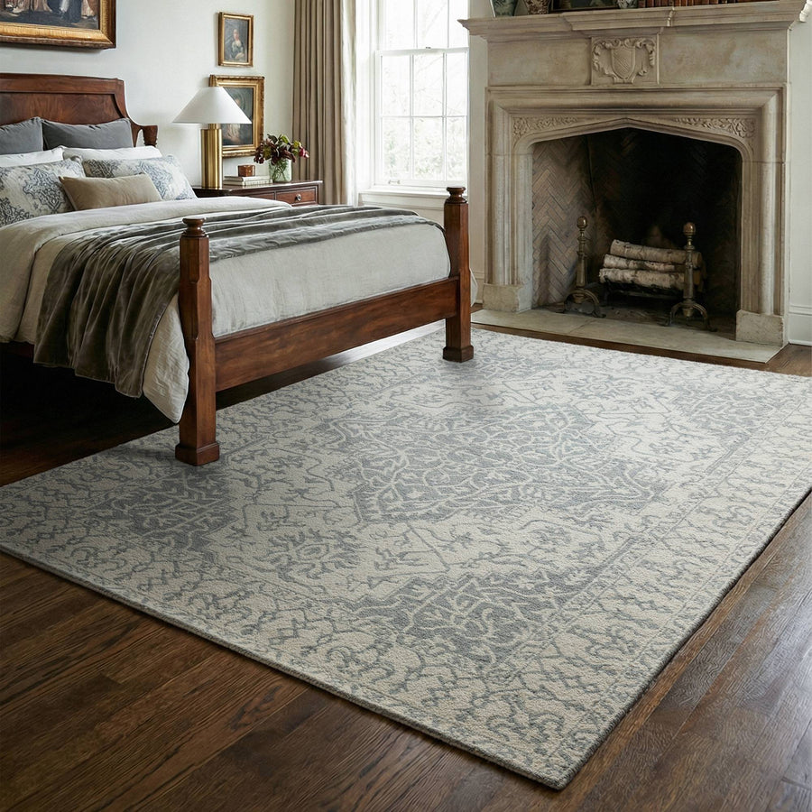 Bronte Silver Rug
