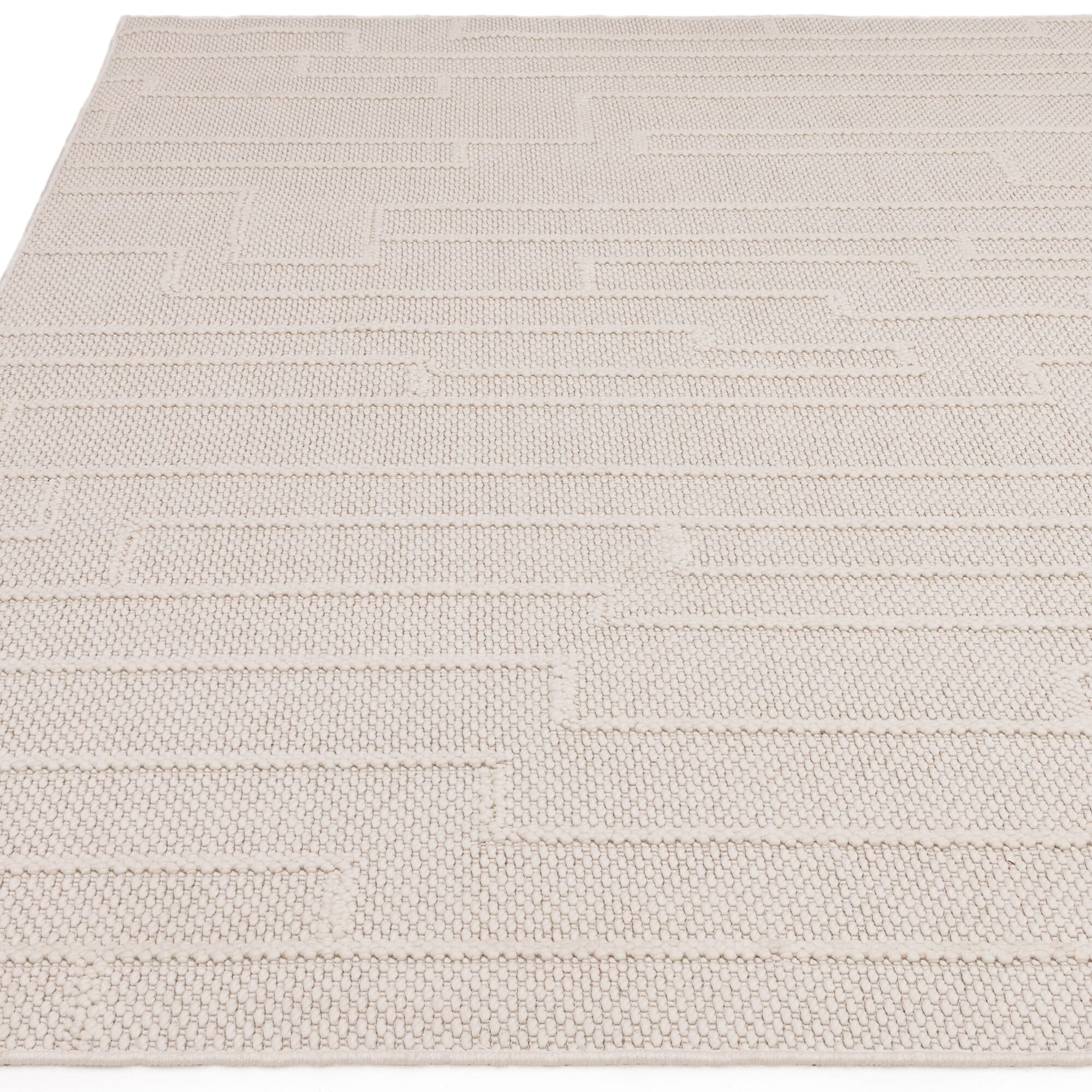 Camber Track Ivory Rug