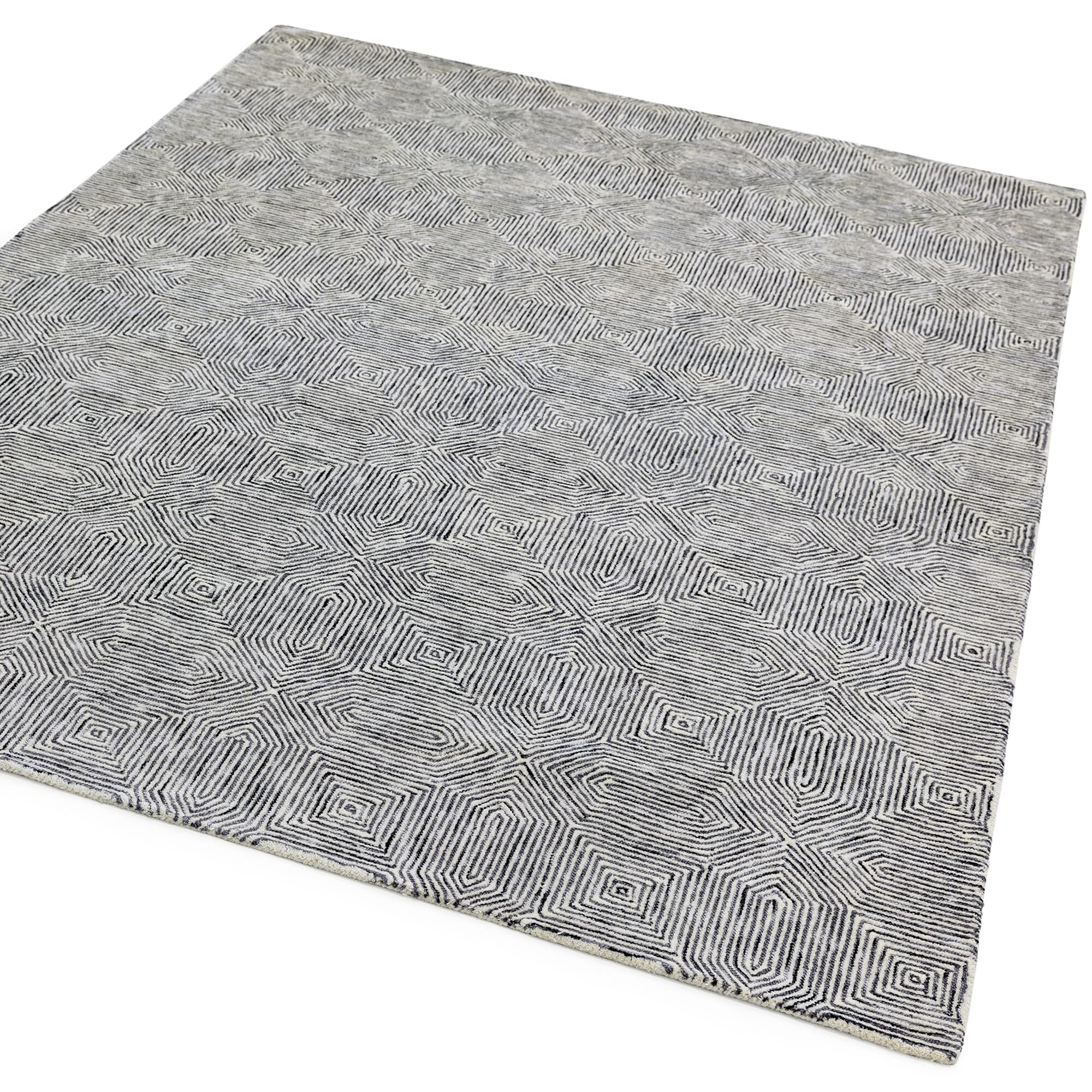 Camden Black/White Rug