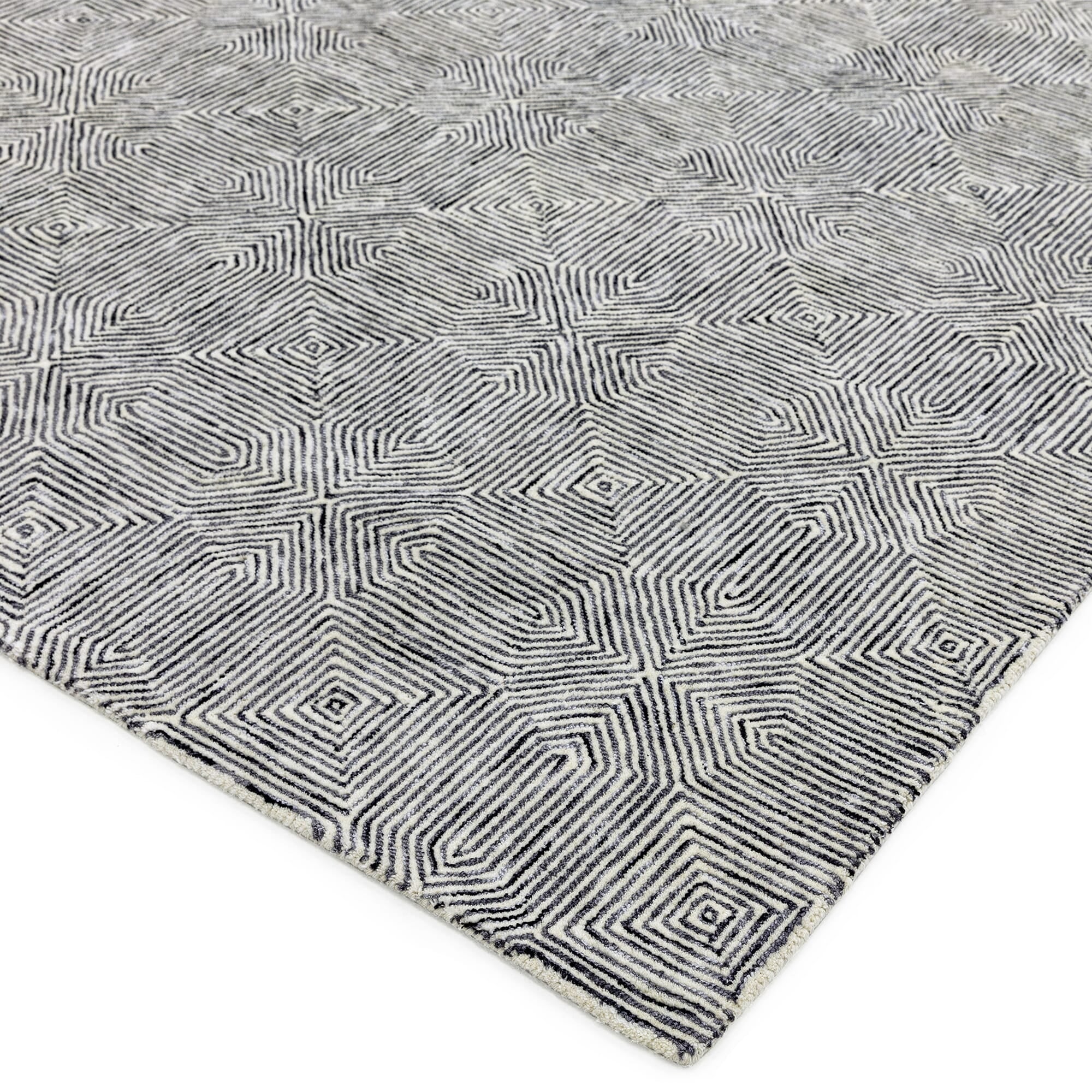 Camden Black/White Rug