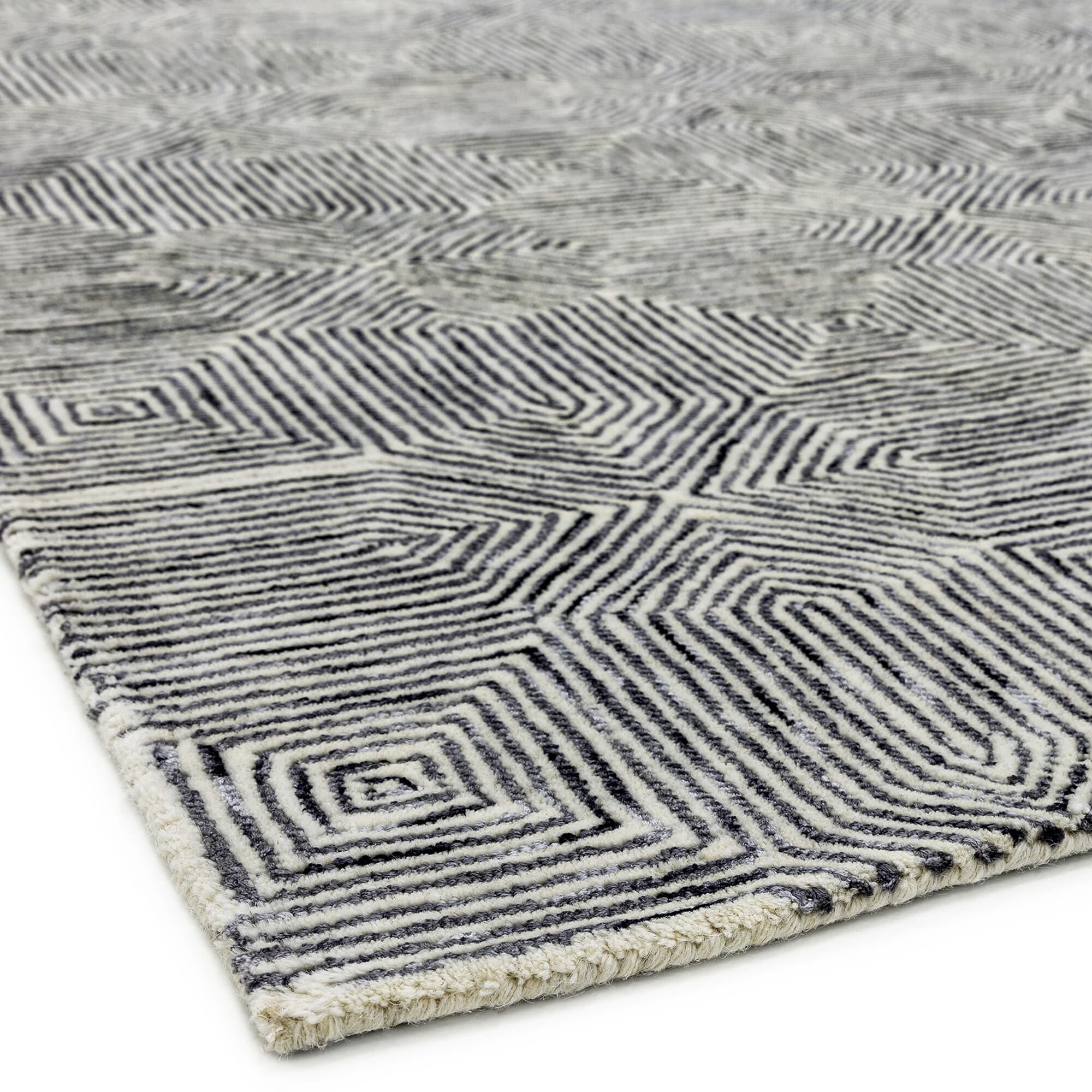 Camden Black/White Rug