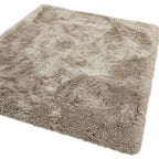 Cascade Mink Shiny Shaggy Rug