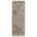 Cascade Mink Shiny Shaggy Rug