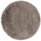 Alfombra Cascade Taupe Brillante Peluda