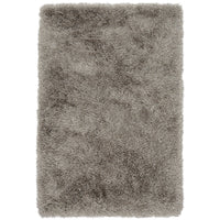 Cascade Taupe Shiny Shaggy Rug
