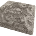Alfombra Cascade Taupe Brillante Peluda