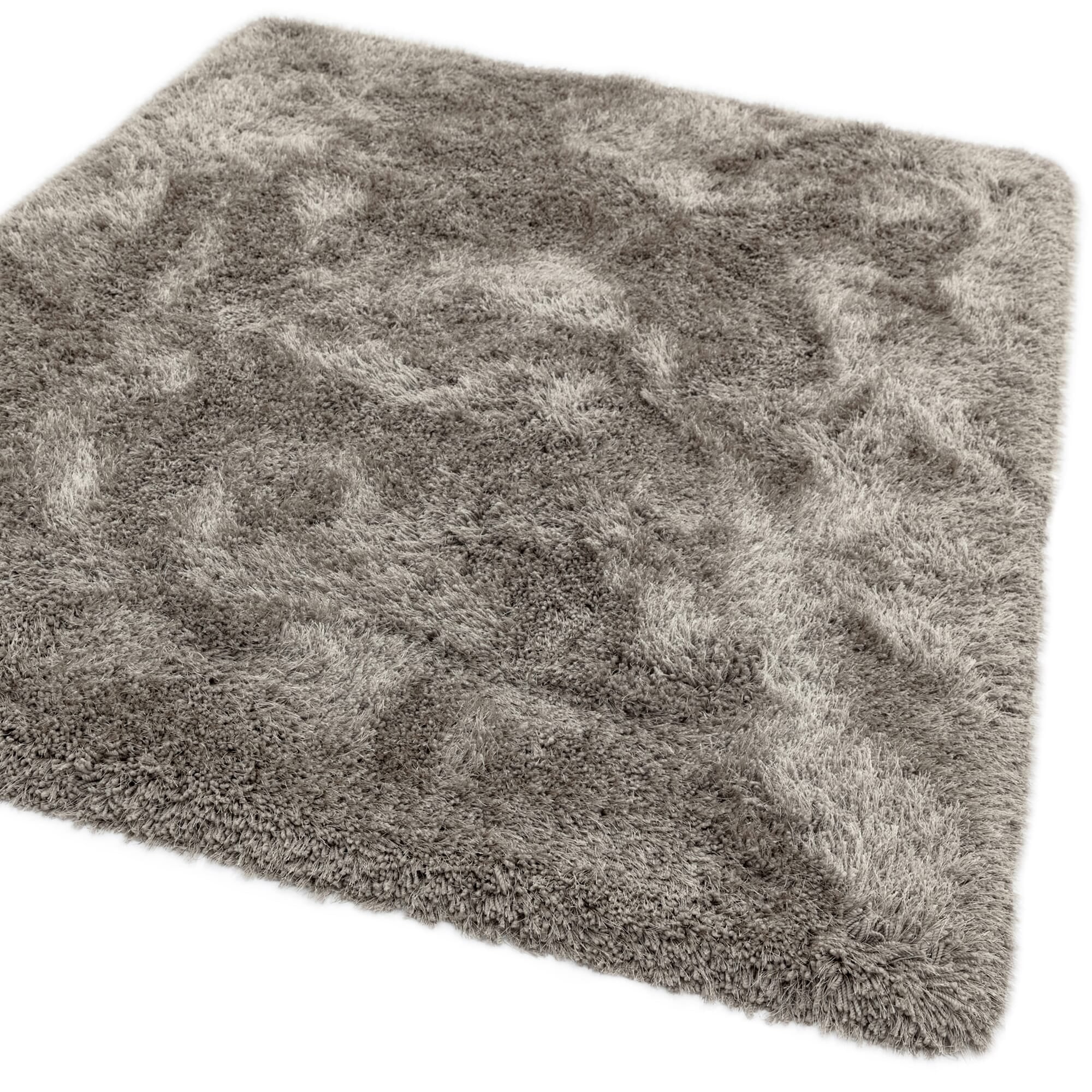 Alfombra Cascade Taupe Brillante Peluda