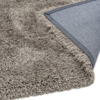 Alfombra Cascade Taupe Brillante Peluda