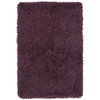 Alfombra Cascade Violeta Brillante Peluda