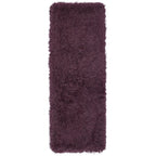 Alfombra Cascade Violeta Brillante Peluda