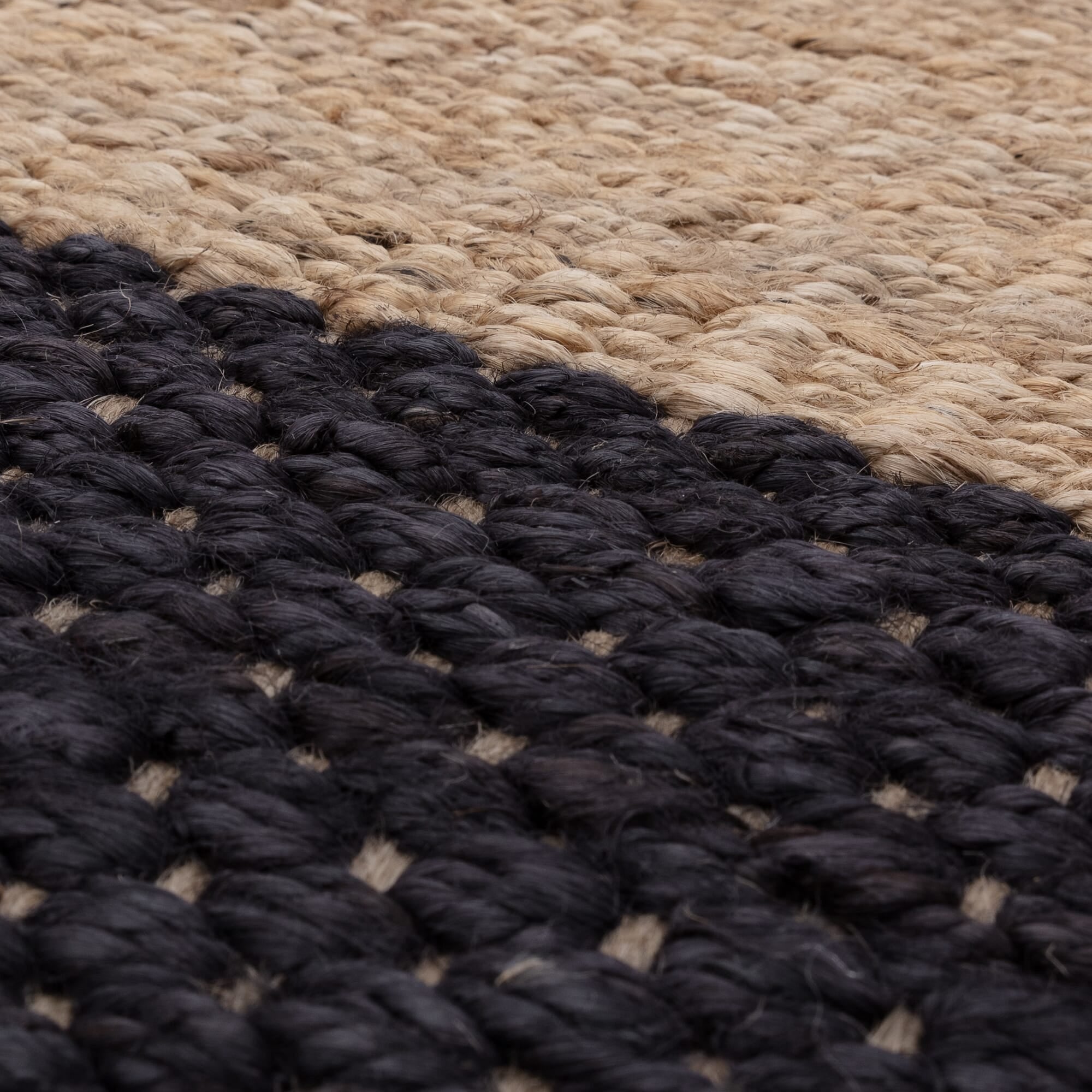 Alfombra Cedar Natural Carbón