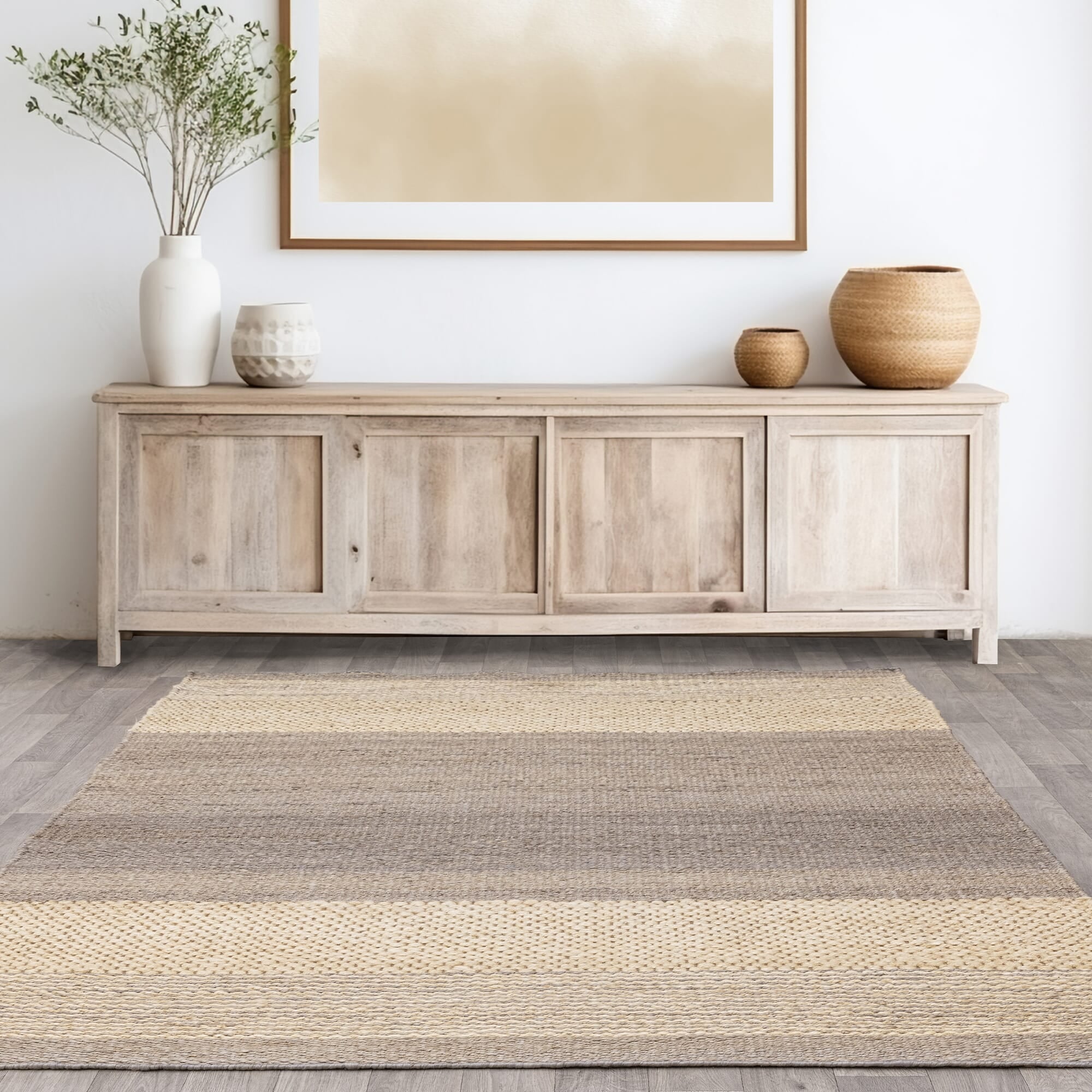 Alfombra Cedar Natural Gris