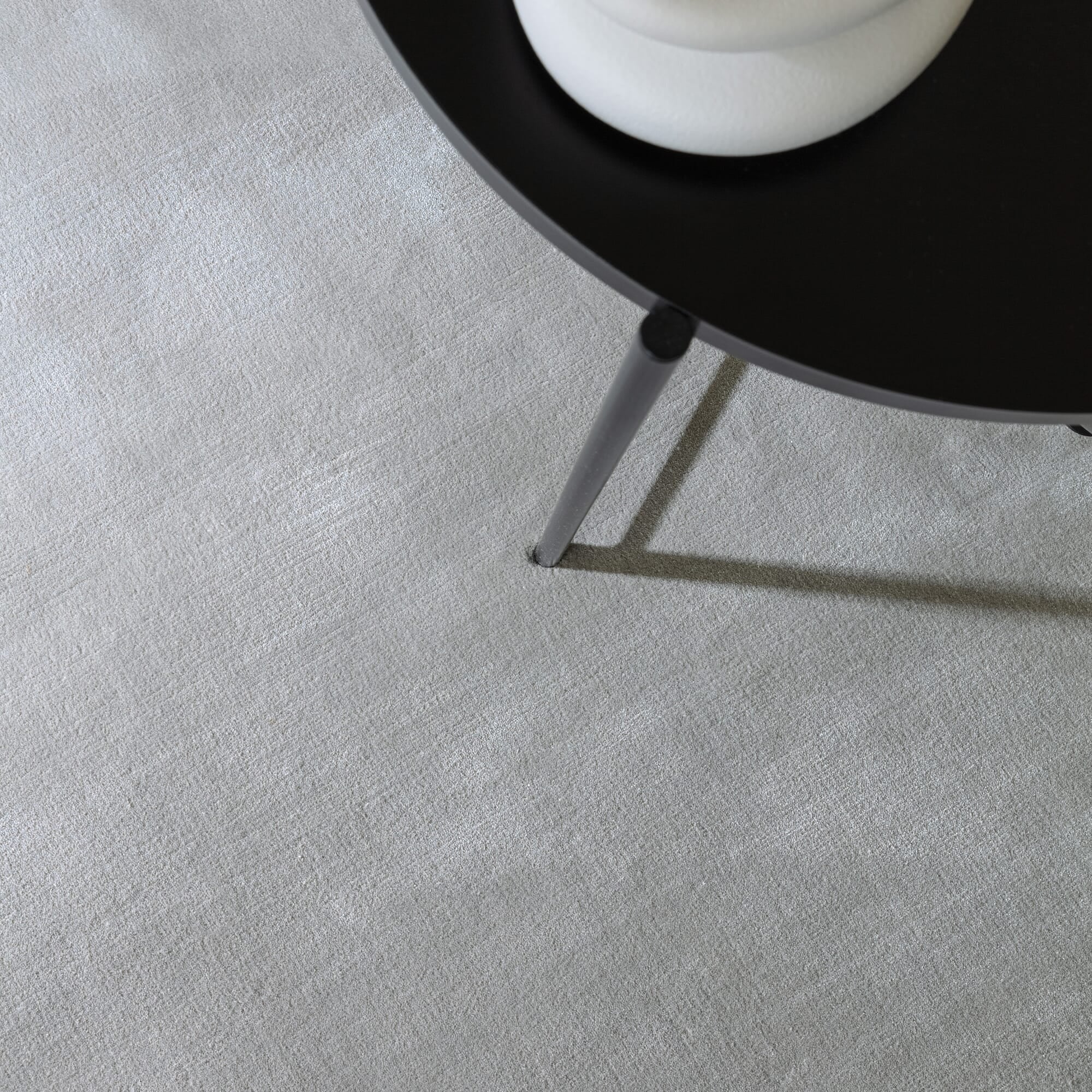 Katherine Carnaby Chrome Silver Rug