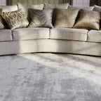 Katherine Carnaby Chrome Silver Rug
