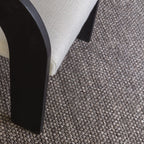 Alfombra Katherine Carnaby Coast Carbón Lana Hilada a Mano CS01